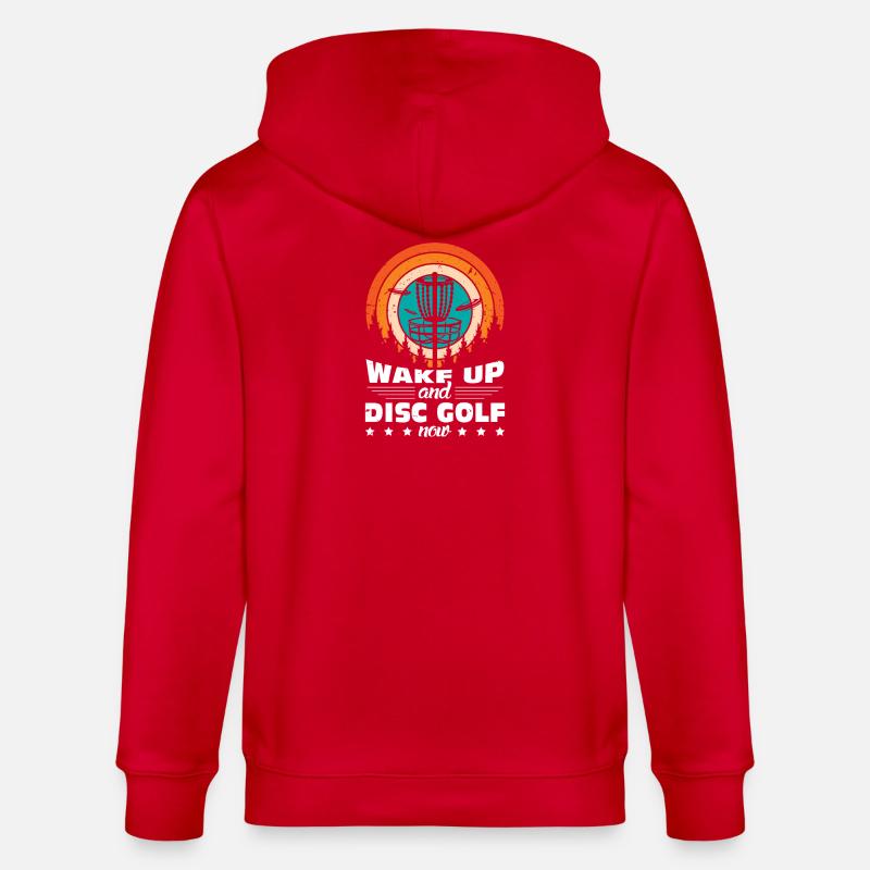 Cadeaux de disc golf Disc Golf - Veste à capuche bio CULTIVATOR Stanley/Stella Unisexe - rouge