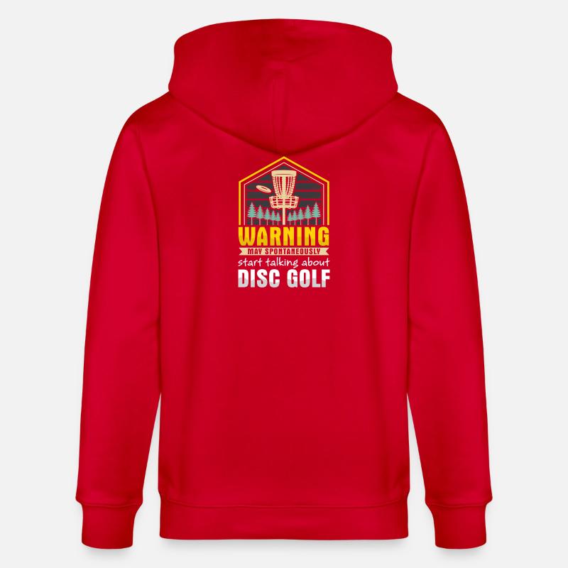 Cadeaux de disc golf Disc Golf - Veste à capuche bio CULTIVATOR Stanley/Stella Unisexe - rouge