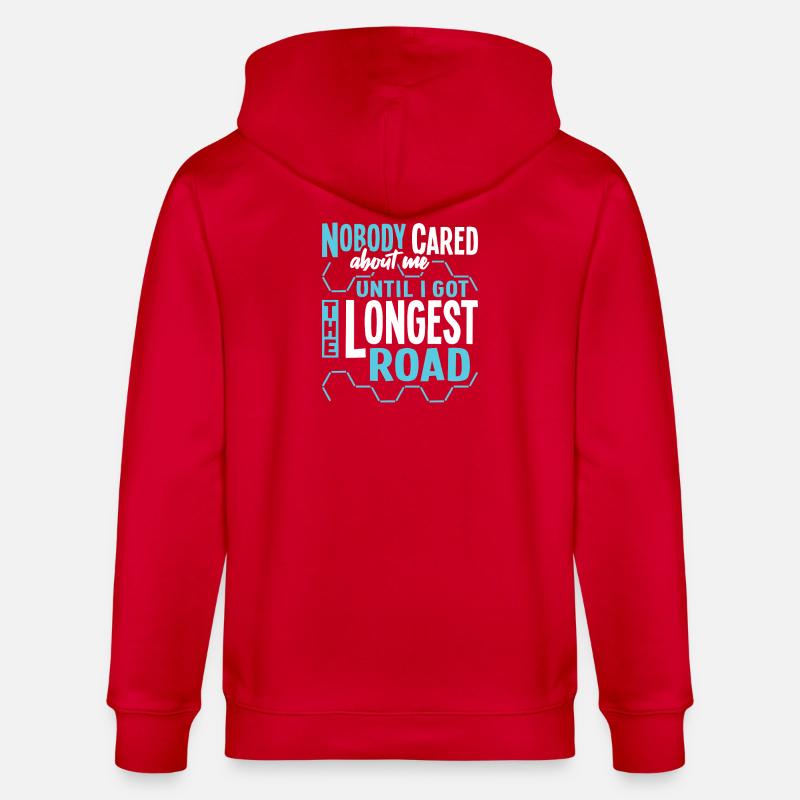 La plus longue route - Veste à capuche bio CULTIVATOR Stanley/Stella Unisexe - rouge