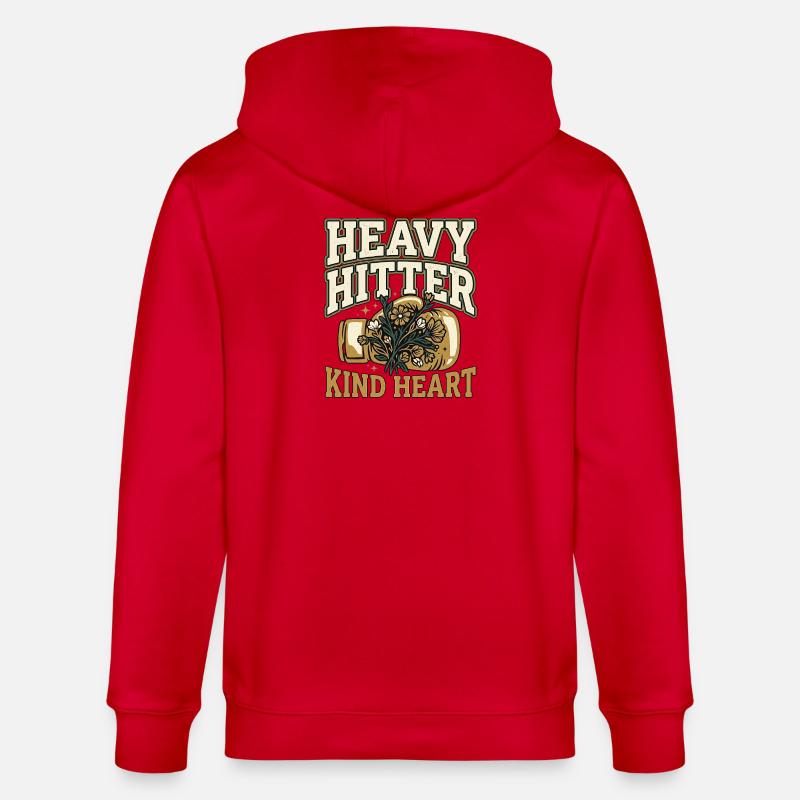 Arts martiaux boxeurs - Veste à capuche bio CULTIVATOR Stanley/Stella Unisexe - rouge