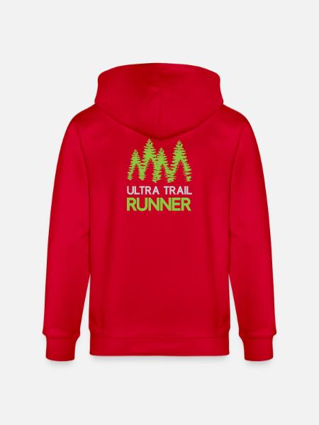 Ultra Trail Runner - Veste à capuche bio CULTIVATOR Stanley/Stella Unisexe - rouge
