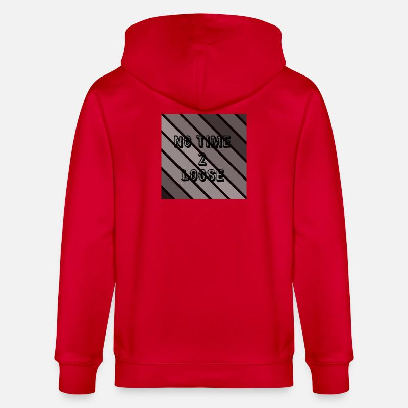Pas de temps à perdre - Veste à capuche bio CULTIVATOR Stanley/Stella Unisexe - rouge