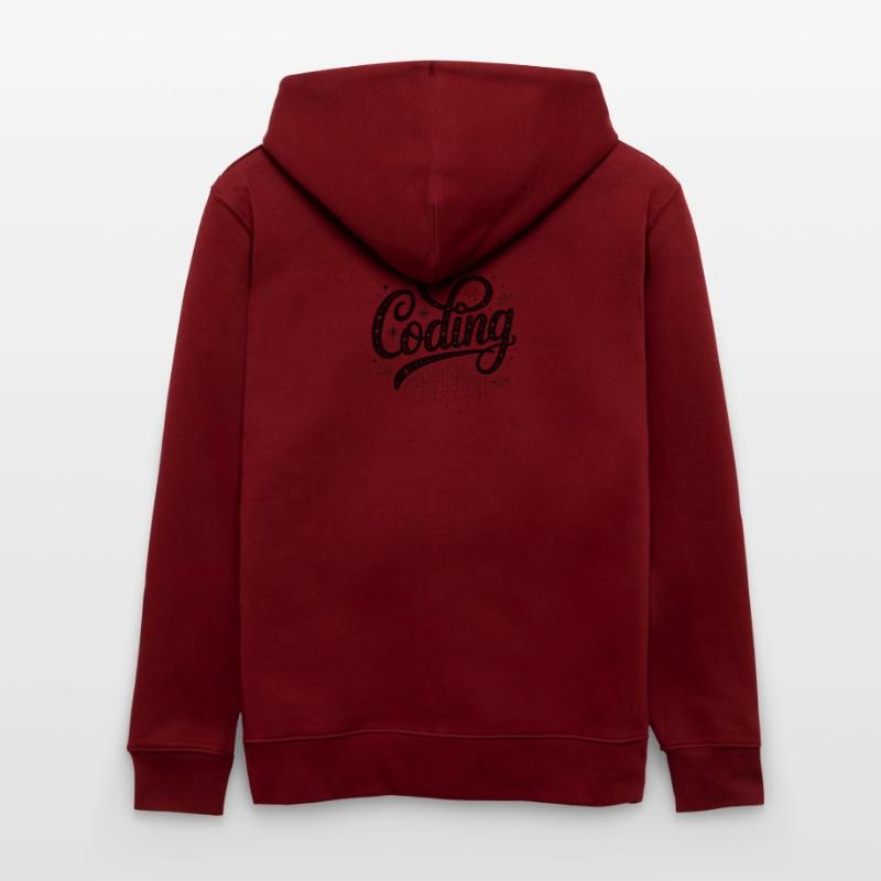 Coding - Cool Technology Design Stanley/Stella CULTIVATOR  Unisex Organic Hooded Jacket