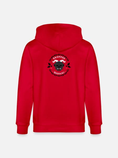 Krampus Nursery  - Stanley/Stella Unisex Bio-Kapuzenjacke CULTIVATOR  - Rot