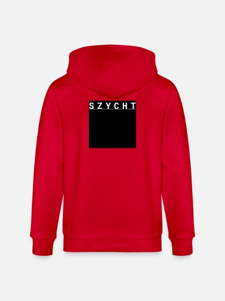 SZYCHT // Kattowitz Edition - Stanley/Stella Unisex Bio-Kapuzenjacke CULTIVATOR - Rot