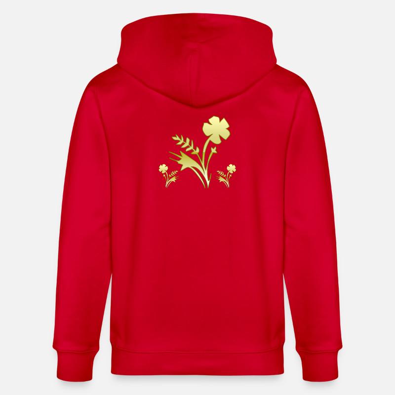 Fleur - Veste à capuche bio CULTIVATOR Stanley/Stella Unisexe - rouge