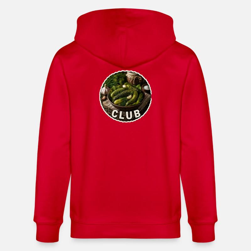 Concombres Malosolnii - Veste à capuche bio CULTIVATOR Stanley/Stella Unisexe - rouge