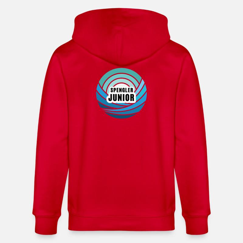 Successeur junior Spengler Fils Enfant garçon - Veste à capuche bio CULTIVATOR Stanley/Stella Unisexe - rouge