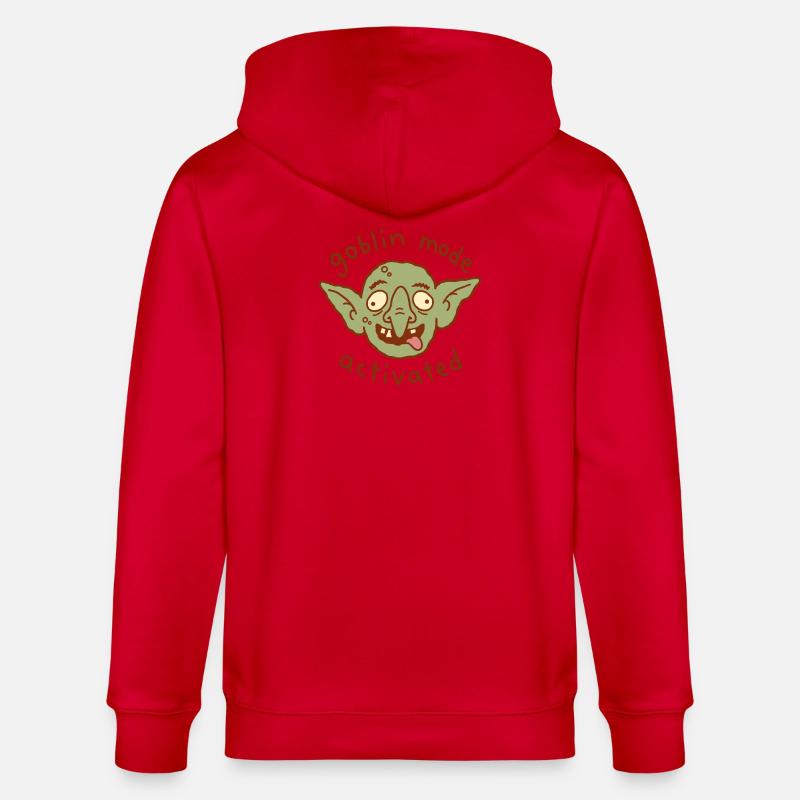 Mode Gobelin activé - Veste à capuche bio CULTIVATOR Stanley/Stella Unisexe - rouge