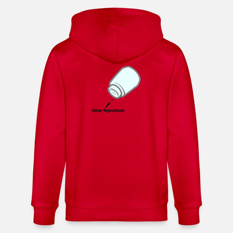 kleiner Vorgeschmack - Stanley/Stella Unisex Bio-Kapuzenjacke CULTIVATOR  - Rot