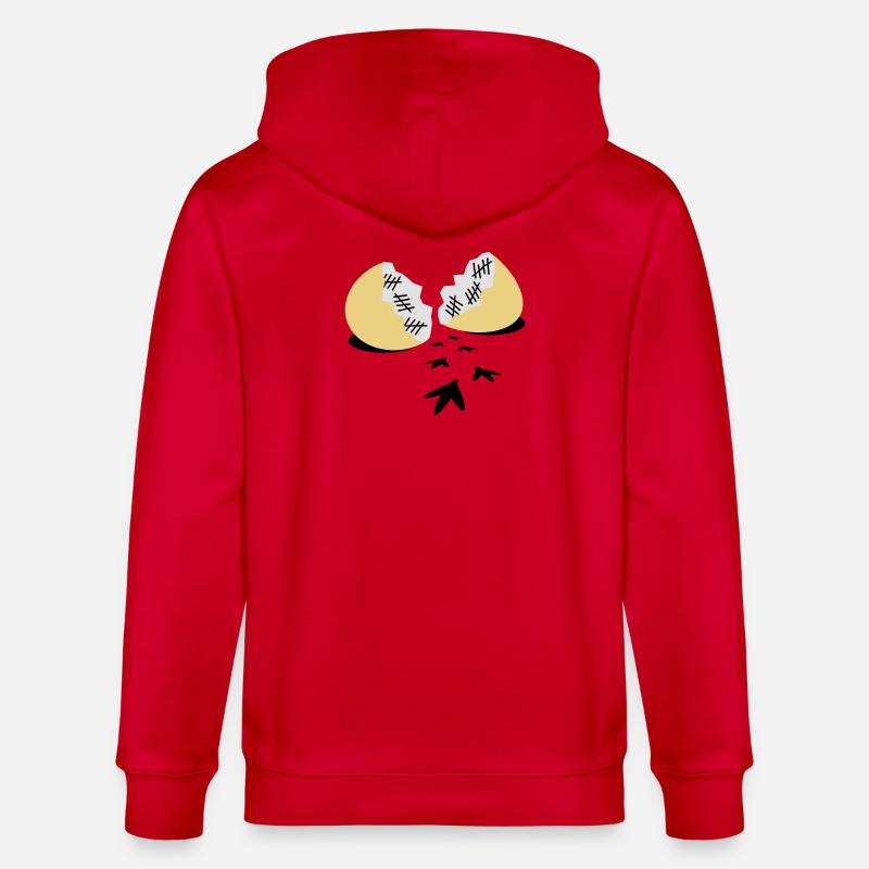 Prison Break - Stanley/Stella Unisex Bio-Kapuzenjacke CULTIVATOR  - Rot