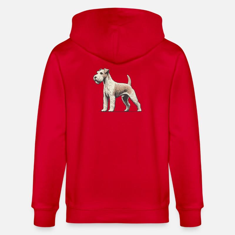 Terrier - Stanley/Stella Unisex Bio-Kapuzenjacke CULTIVATOR  - Rot