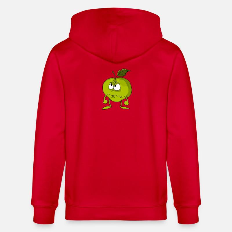 Apfel - Stanley/Stella Unisex Bio-Kapuzenjacke CULTIVATOR  - Rot