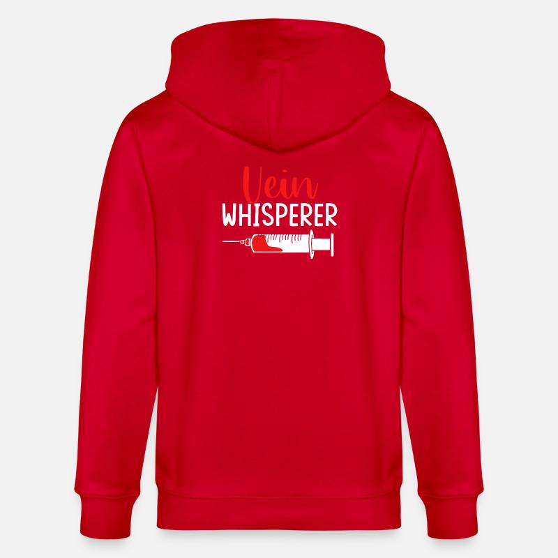 Blutspender Blut Blutspende - Stanley/Stella Unisex Bio-Kapuzenjacke CULTIVATOR  - Rot