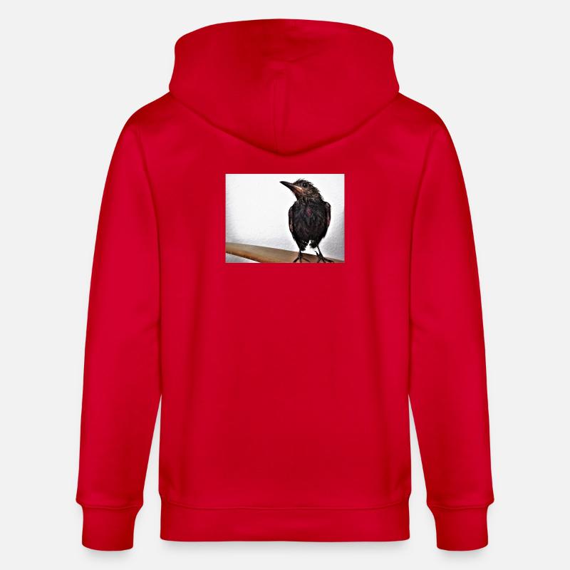 Fraîchement baignée - Veste à capuche bio CULTIVATOR Stanley/Stella Unisexe - rouge
