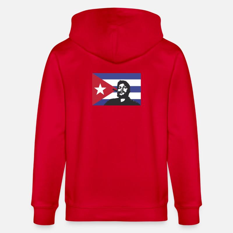 Che Guevara - Veste à capuche bio CULTIVATOR Stanley/Stella Unisexe - rouge