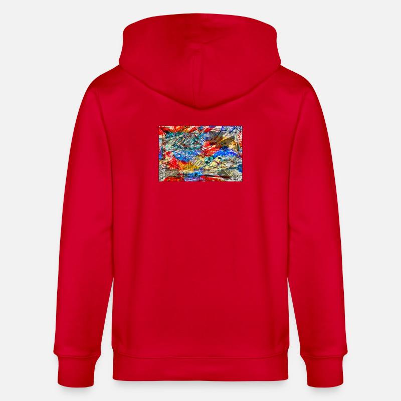 Rejet - Veste à capuche bio CULTIVATOR Stanley/Stella Unisexe - rouge