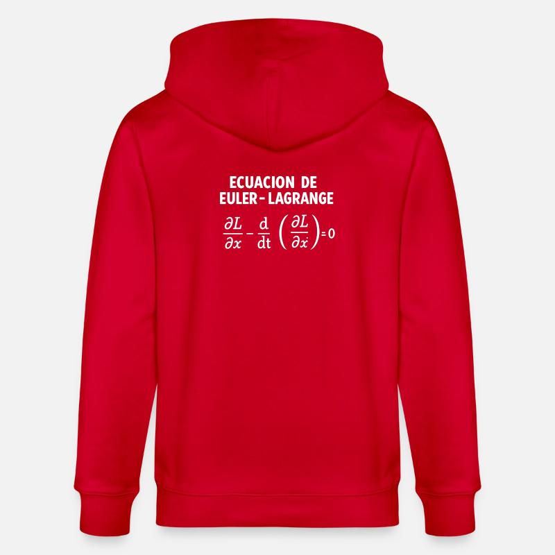 EC-EULER-LAGRANGE - Veste à capuche bio CULTIVATOR Stanley/Stella Unisexe - rouge