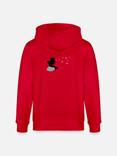 Cher ange - Veste à capuche bio CULTIVATOR Stanley/Stella Unisexe - rouge