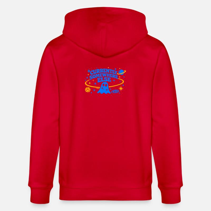 CURRENTLY SOMEWHERE ELSE - Stanley/Stella Unisex Bio-Kapuzenjacke CULTIVATOR - Rot