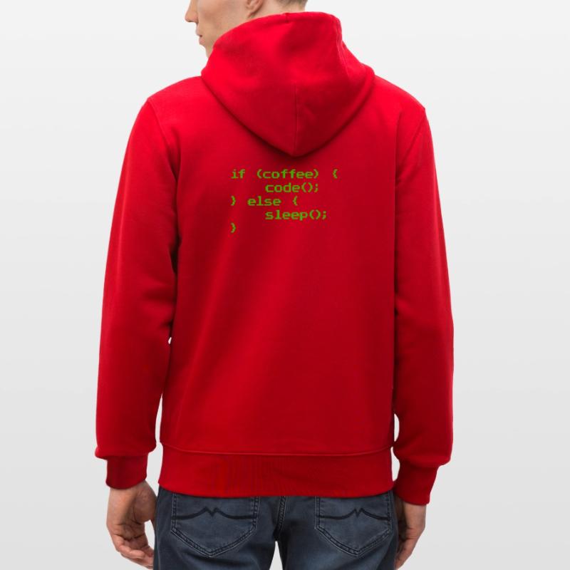 No Coffee No Code Programmer Computer Scientist Stanley/Stella CULTIVATOR  Unisex Organic Hooded Jacket