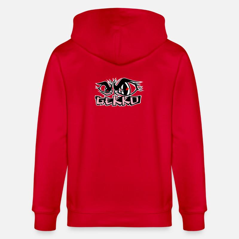 Sans peur - Veste à capuche bio CULTIVATOR Stanley/Stella Unisexe - rouge