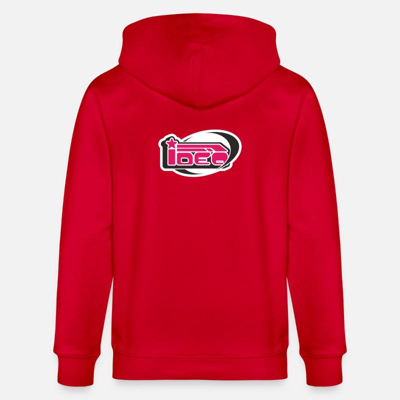 L’idée de l’an 2000 - Veste à capuche bio CULTIVATOR Stanley/Stella Unisexe - rouge