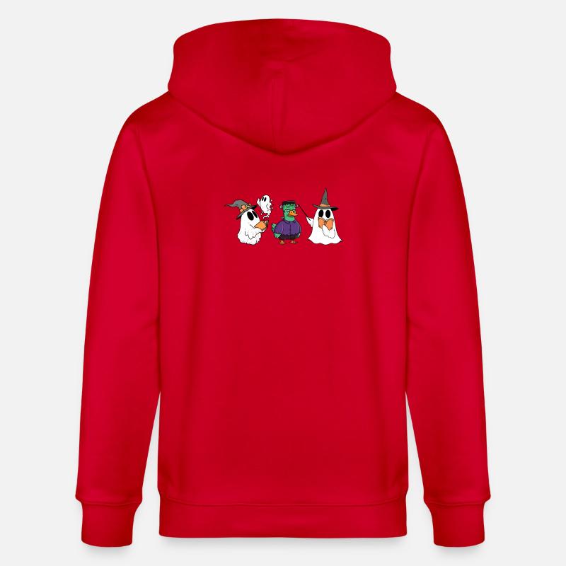 FOOL_MAGIC - Veste à capuche bio CULTIVATOR Stanley/Stella Unisexe - rouge