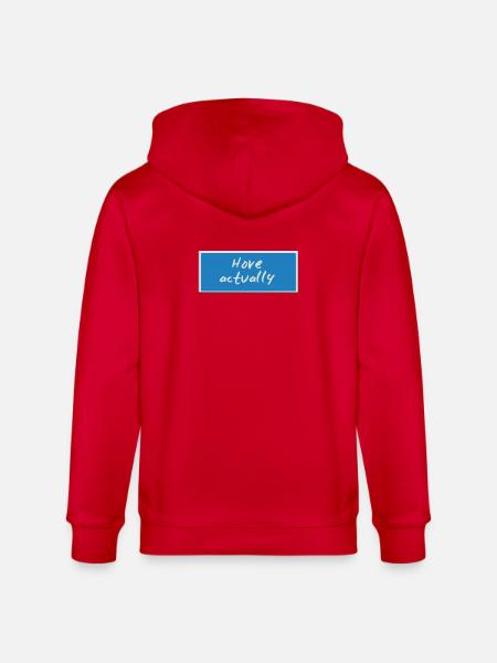 Eigentlich Hove - Stanley/Stella Unisex Bio-Kapuzenjacke CULTIVATOR - Rot