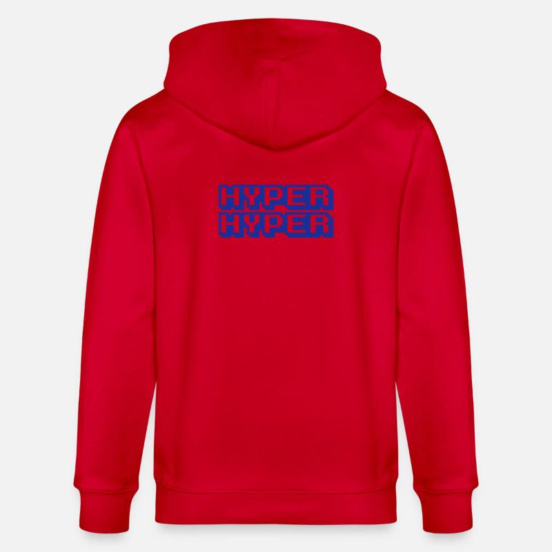 HYPER HYPER - Stanley/Stella Unisex Bio-Kapuzenjacke CULTIVATOR  - Rot