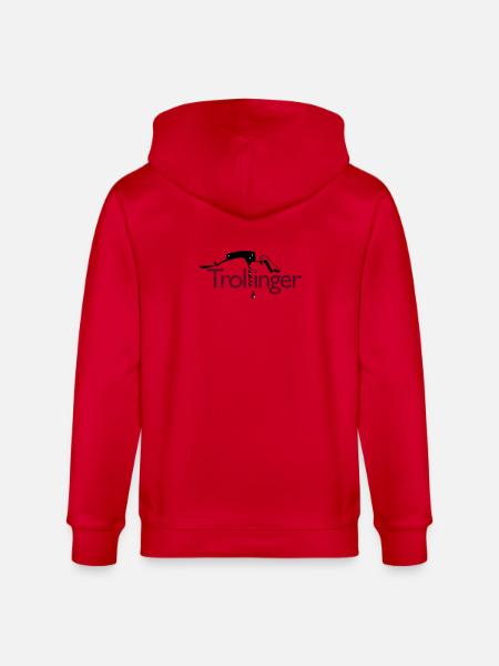 Trollinger - Stanley/Stella Unisex Bio-Kapuzenjacke CULTIVATOR  - Rot