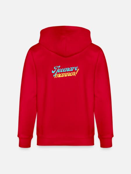 Servant Man - Ove Sundberg - Stanley/Stella CULTIVATOR Unisex Organic Hooded Jacket - red