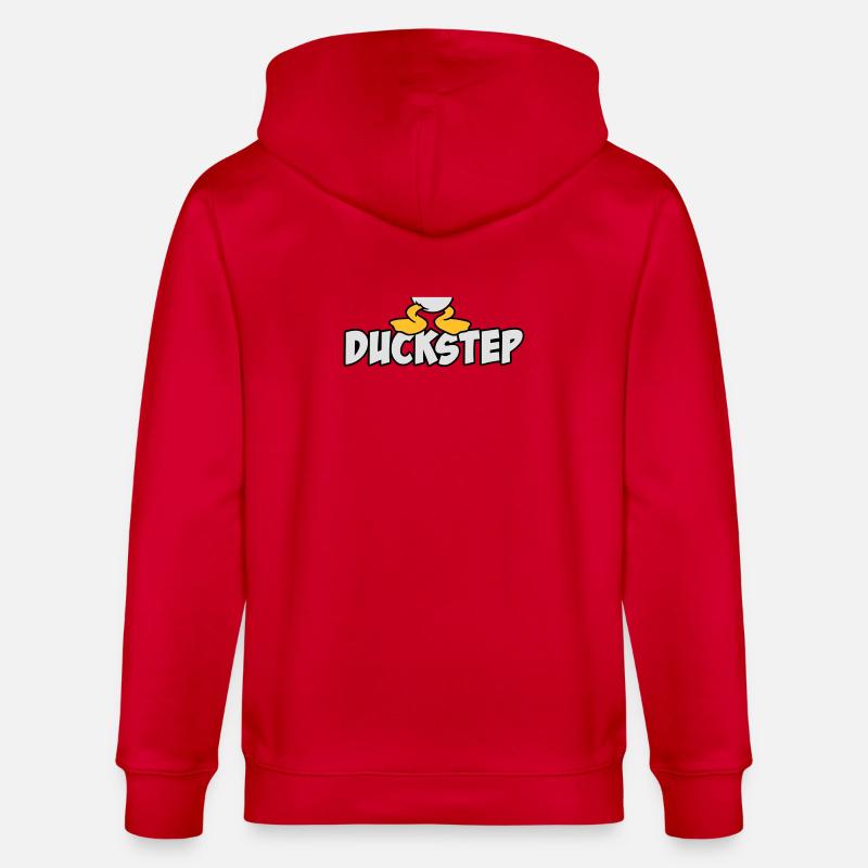 Duckstep (Dubstep) - Stanley/Stella Unisex Bio-Kapuzenjacke CULTIVATOR  - Rot