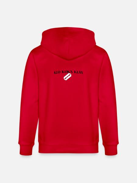 KLO KOKS KLAN - Stanley/Stella Unisex Bio-Kapuzenjacke CULTIVATOR  - Rot