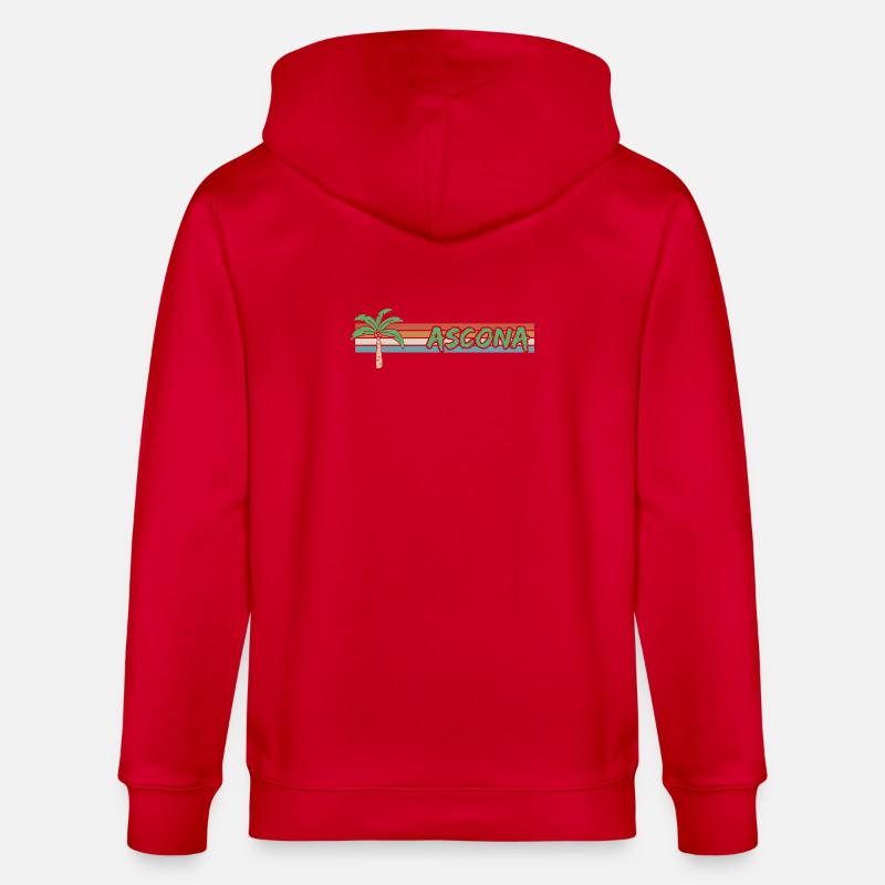 Sun Ascona - Veste à capuche bio CULTIVATOR Stanley/Stella Unisexe - rouge