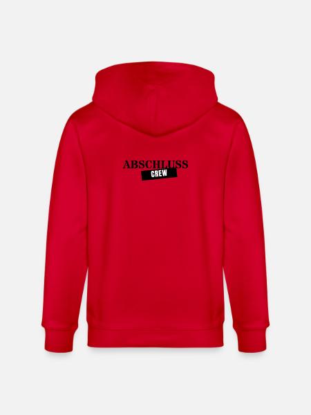 Graduation Crew - Graduation Trip Class 2026 - Stanley/Stella CULTIVATOR  Unisex Organic Hooded Jacket - red