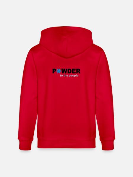 snow - Stanley/Stella CULTIVATOR Unisex Organic Hooded Jacket - red