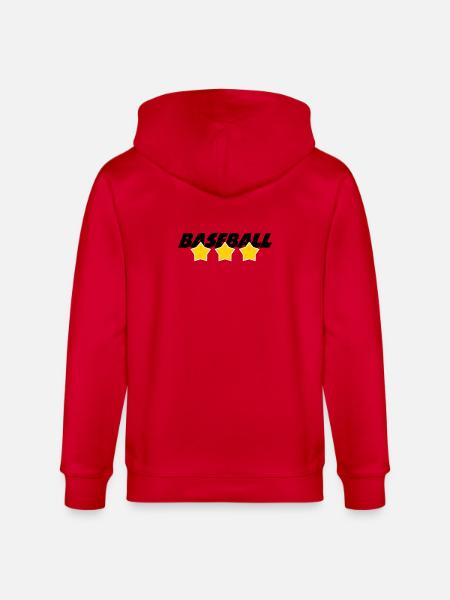 Baseball – Sport - Stanley/Stella Unisex Bio-Kapuzenjacke CULTIVATOR - Rot