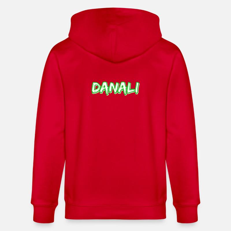 Danali - Stanley/Stella Unisex Bio-Kapuzenjacke CULTIVATOR  - Rot