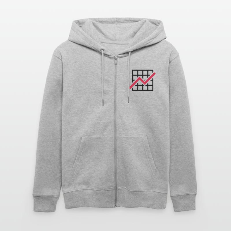 Chart Stanley/Stella CULTIVATOR  Unisex Organic Hooded Jacket