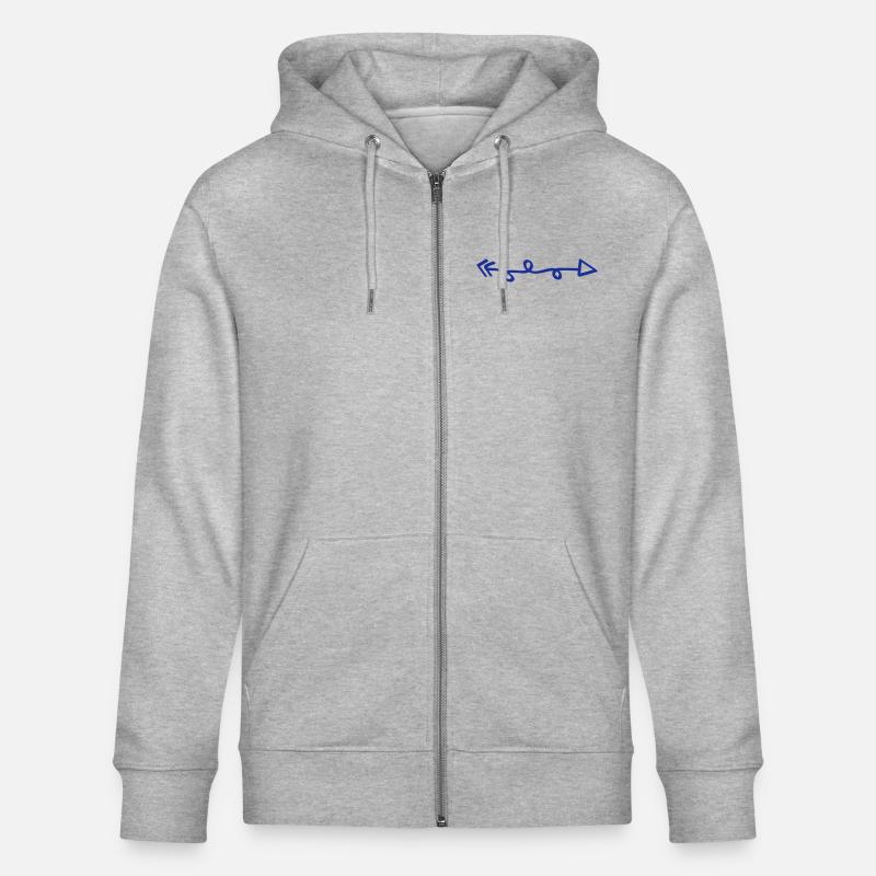 pfeil - Stanley/Stella Unisex Bio-Kapuzenjacke CULTIVATOR - Grau meliert