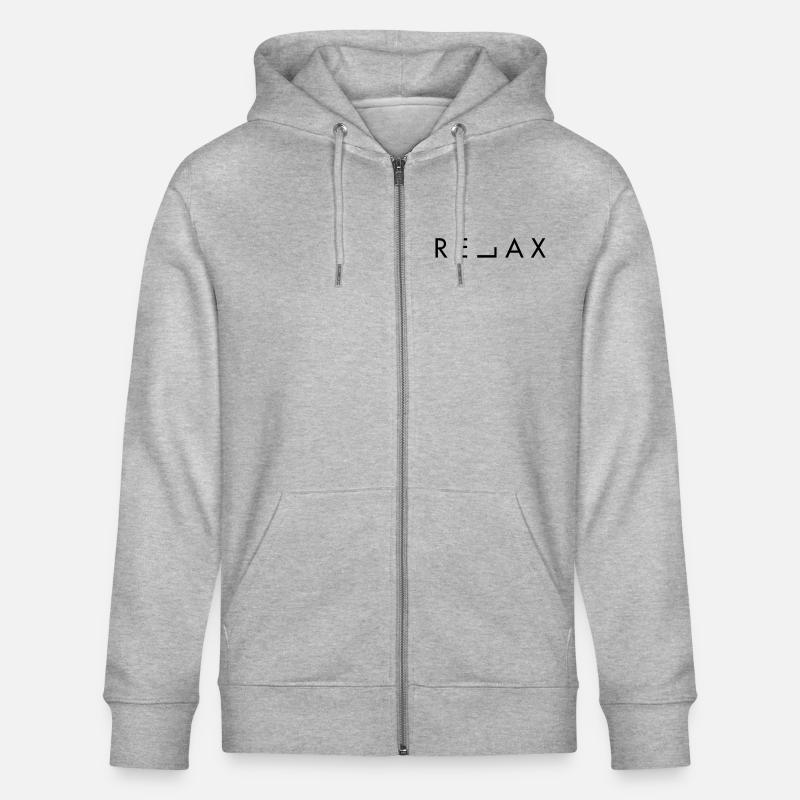 RELAX - Stanley/Stella CULTIVATOR  Unisex Organic Hooded Jacket - heather grey