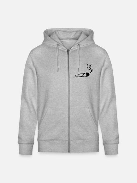 Joint - Line - Stanley/Stella CULTIVATOR  Unisex Organic Hooded Jacket - heather grey