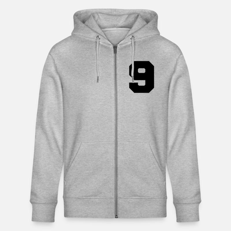 9 - Stanley/Stella Unisex Bio-Kapuzenjacke CULTIVATOR  - Grau meliert