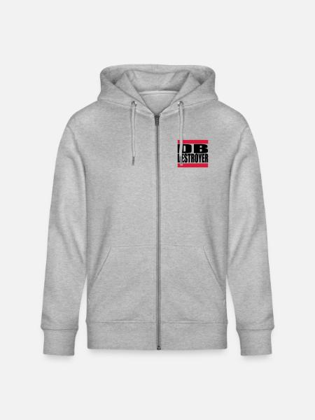 db - Stanley/Stella Unisex Bio-Kapuzenjacke CULTIVATOR - Grau meliert