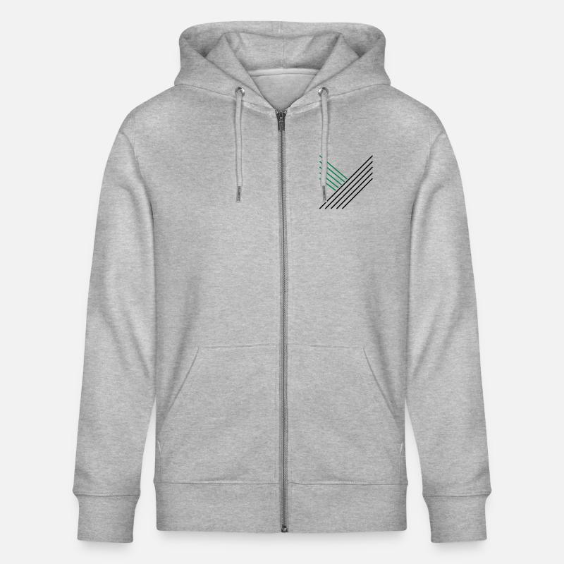 Y 2 - Veste à capuche bio CULTIVATOR Stanley/Stella Unisexe - gris chiné