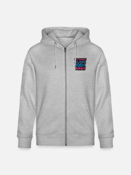 100 Procent Perfect - Veste à capuche bio CULTIVATOR Stanley/Stella Unisexe - gris chiné