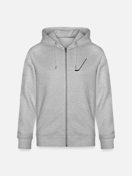 Hockey - Stanley/Stella CULTIVATOR Unisex Organic Hooded Jacket - heather grey