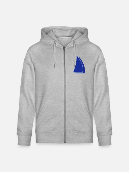sails deluxe - Veste à capuche bio CULTIVATOR Stanley/Stella Unisexe - gris chiné