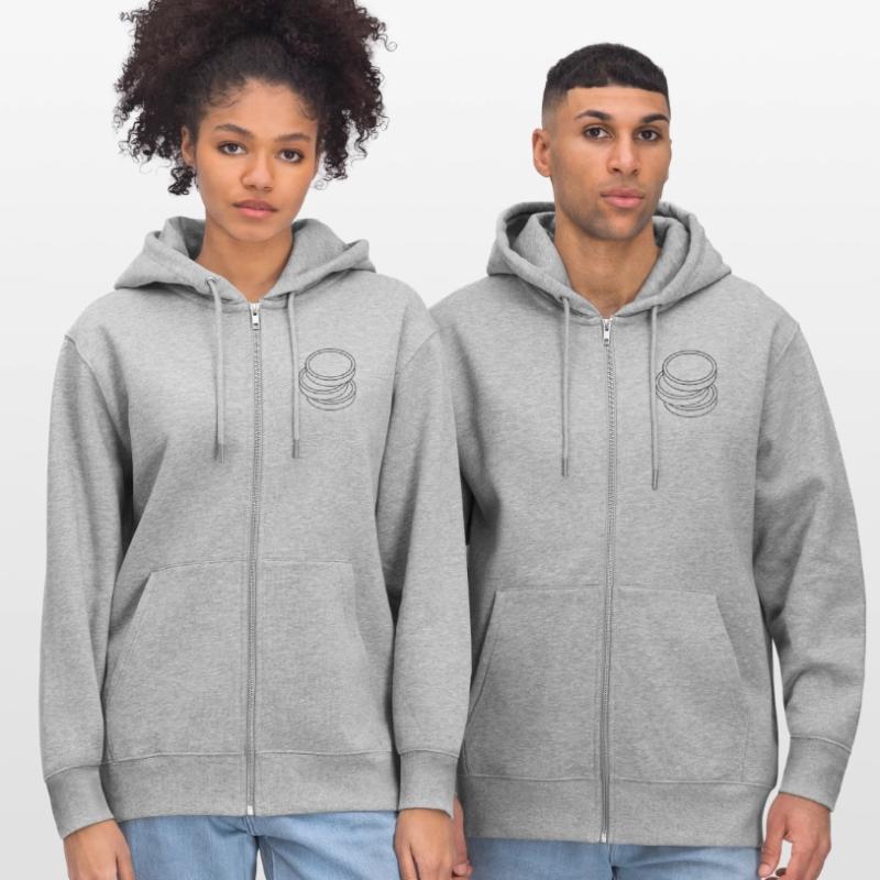 three coins in a stack Stanley/Stella CULTIVATOR  Unisex Organic Hooded Jacket